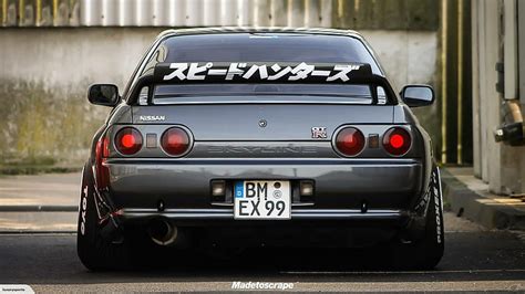HD Wallpaper Nissan Skyline GT R R 32 JDM Japanese Cars Sports Car