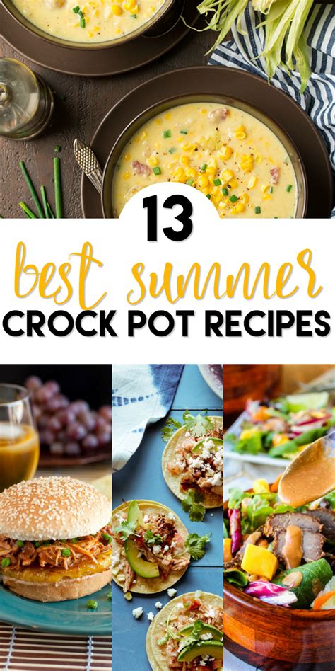 Crazy and wonderful, and sometimes down right exhausting. 13 Best Summer Crock Pot Recipes - A Grande Life