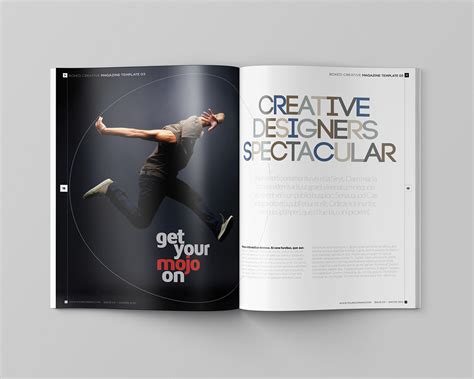 Magazine Template Indesign 56 Page Layout V2 On Behance