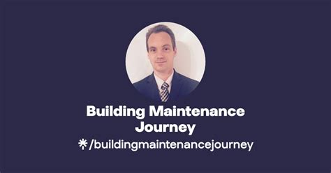 Building Maintenance Journey Instagram Linktree