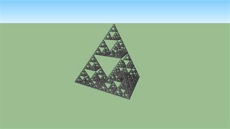 Sierpinski Tetrahedron 3d Warehouse