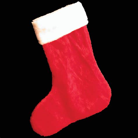 When it comes to christmas stockings, do you like to fill them with small gifts, coins, fruit and nuts, or candy? Plush Christmas Stocking - Non Light Up Novelties & Toys