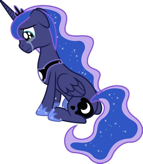 Princess Luna Crying by 90Sigma on DeviantArt