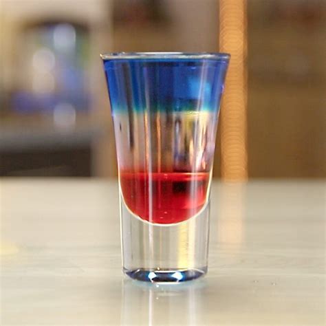 4th Of July Layered Shots Tipsy Bartender Recipe In 2021 Layered