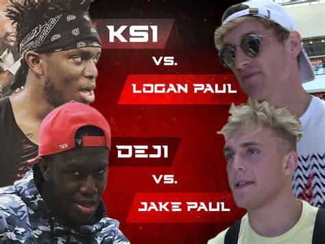 Deji Vs Jake Paul Fight - Logan Paul and KSI Fight to a Draw in YouTube Superfight, Jake Defeats