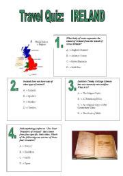 Really, who had better ice breaker questions. English teaching worksheets: Ireland