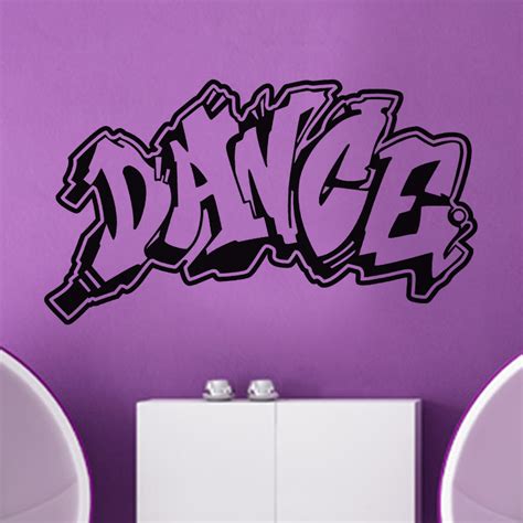 Graffiti Sticker Sticker Wall Stickergraffiti Dance Ambiance