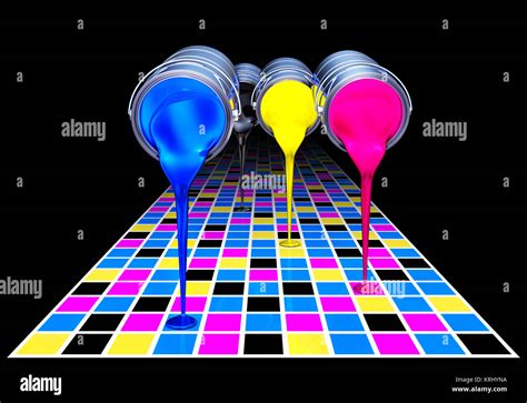 Cmyk Dots Hi Res Stock Photography And Images Alamy