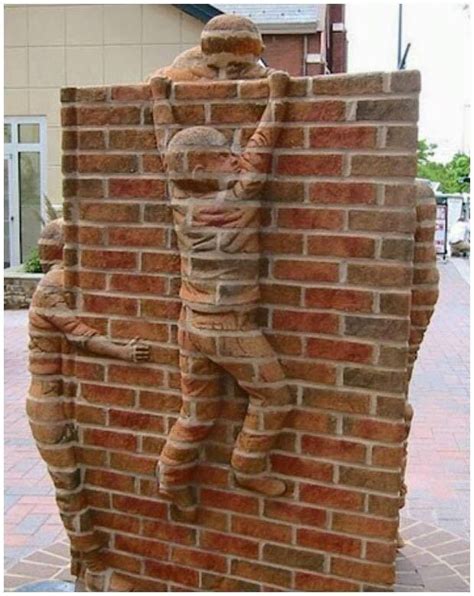 Incredible Brick Sculptures By Brad Spencer Spencer Land Art Carolina