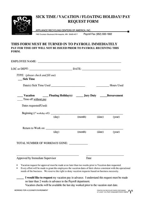 Sick Off Request Fill Out And Sign Online Dochub
