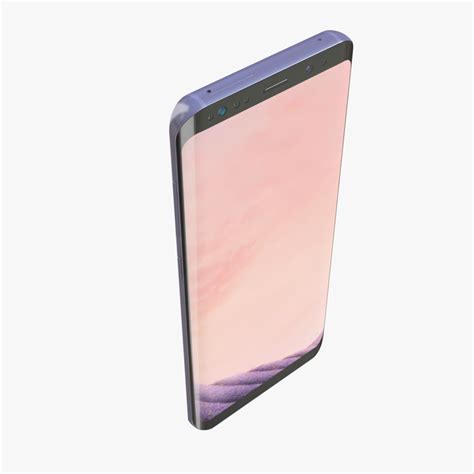 Samsung Galaxy S8 Orchid Gray 3d Model 29 Max Fbx Obj Free3d