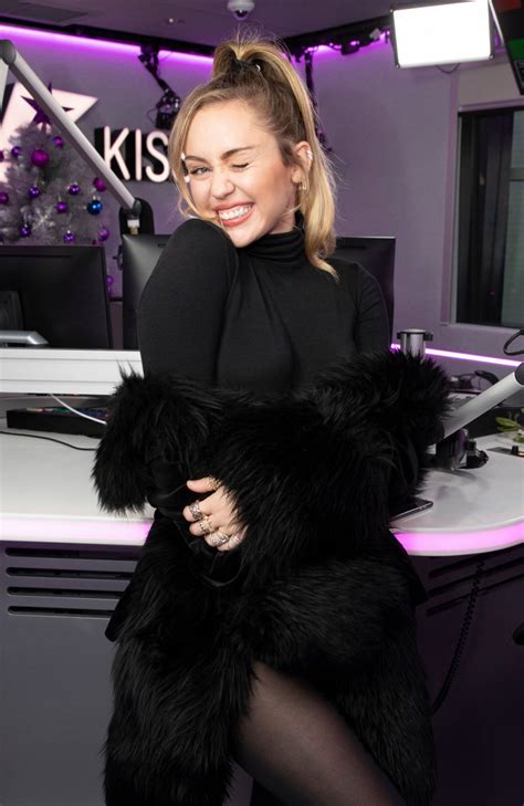 Miley Cyrus At Kiss Fm Studio In London 12072018 Hawtcelebs