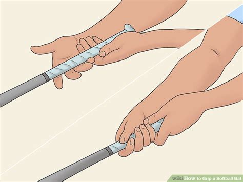 How To Grip A Softball Bat 10 Steps With Pictures Wikihow