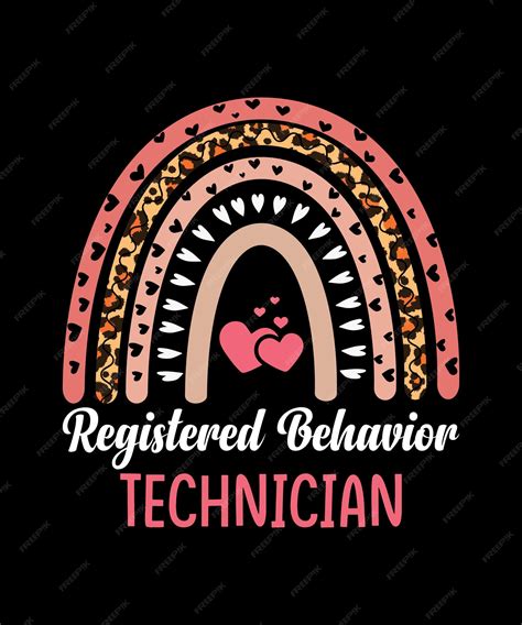 Premium Vector | Registered Behavior Technician RBT Behavioral ABA
