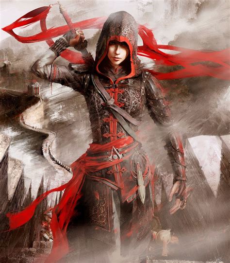 The Cover Art For The Video Game Assassin S Cred Chroncles China