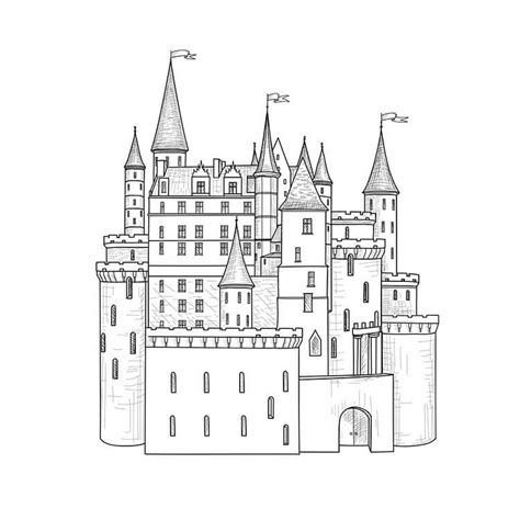 78 Cool Castle Drawing Ideas Beautiful Dawn Designs