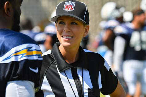 Nfls Lone Female Official In Position To Inspire The San Diego Union