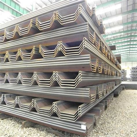 S235jr U Type Section Profile Cold Formed Sheet Piles China U Sheet