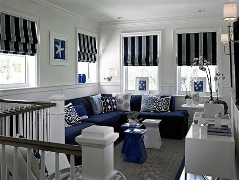 Hot Fall And Winter Trend Exquisite Navy Blue Sofas For A Trendy