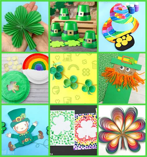 30 Easy St Patricks Day Crafts For Kids Happiness Is Homemade