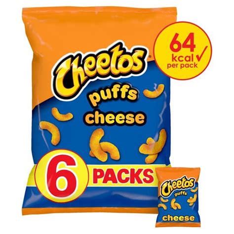 Cheetos Cheese Puffs 13g Pack Of 6