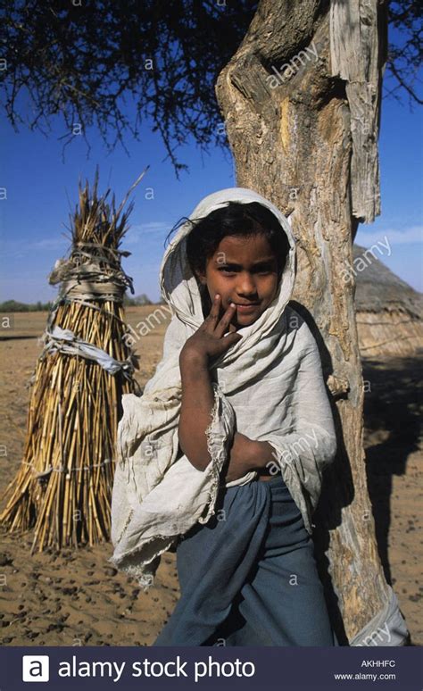 Young Tuareg Girl In Traditional Camp In The Sahara Desert Tarbiat