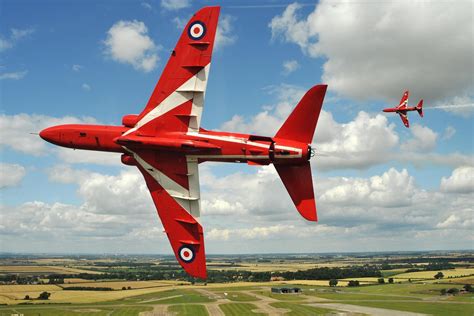Bae Hawk T Mk1 Red Arrows Jet Team Acrobatic Royal Air Force England