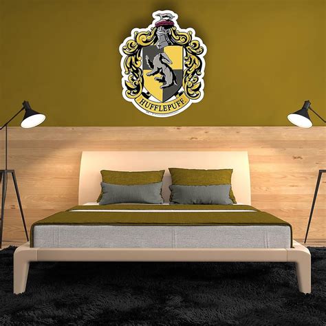 Hufflepuff Crest From Harry Potter Wall Mounted Official Cardboard