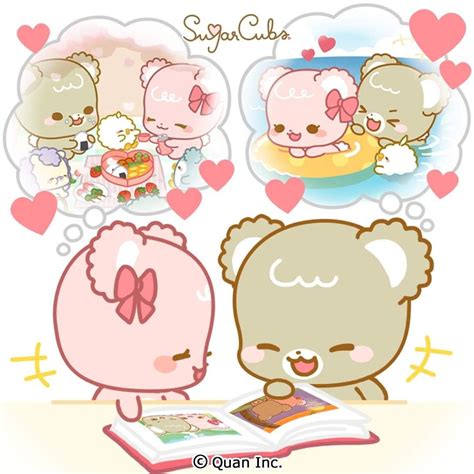 Cubs Wallpaper Sugar Bears Milk Mocha Anime Wolf Girl Cute Love