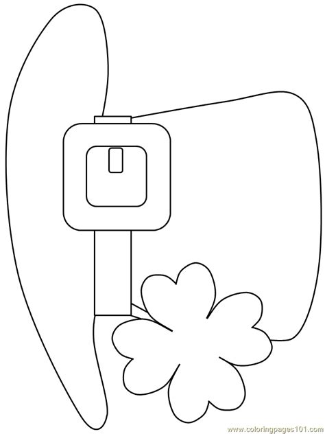 The individual pieces can be printed on colored paper, or students can color/paint them. Gratifying leprechaun hat printable | Tara Blog