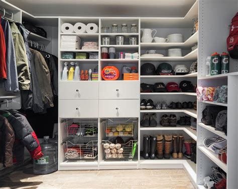 What are the secrets to building a mudroom that meets the needs of all the people who will use it? Mudroom/laundry room/office/closet- A place for everything ...