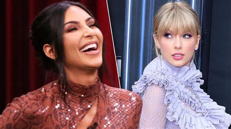Kim Kardashian Gets Thrill From Taylor Swifts Bad Song Reviews