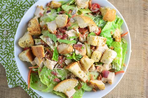 Breathe new life into classic caesar salad with simple additions like marinated shrimp, shiitake mushrooms, tofu croutons, and more. Chicken Caesar Salad with Homemade Croutons - Simple ...