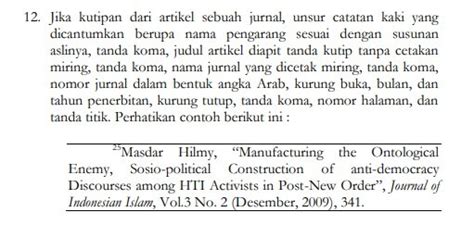 5 Cara Menulis Footnote dari Jurnal (Unsur + Contoh)