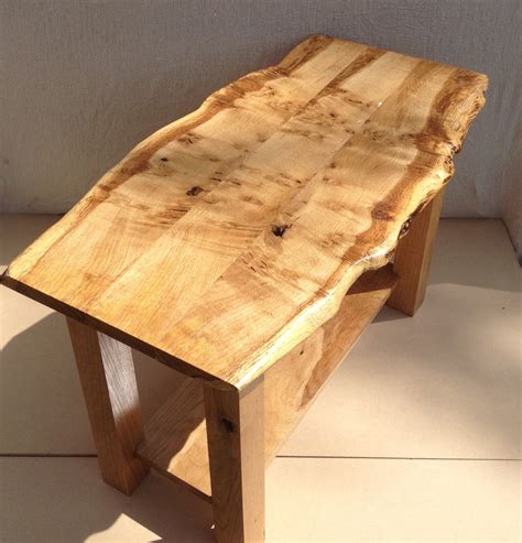 Why american solid wood unbeatable as raw material with handmade furniture? Raw Edge Coffee Table Furniture | Roy Home Design