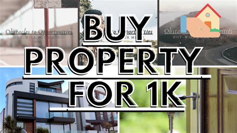 You Can Buy Property For Under 1k In The Usa It Is Possible Youtube
