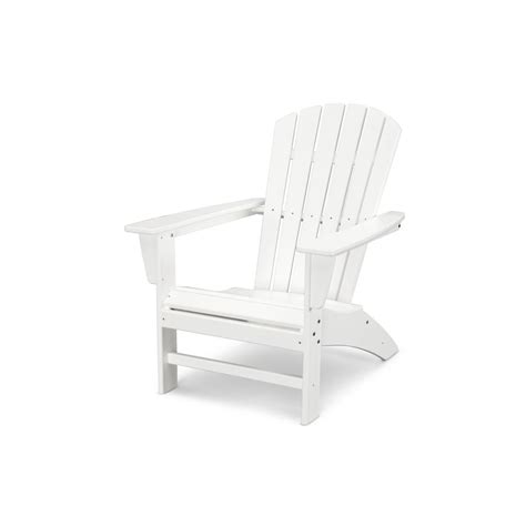 Shop for plastic patio chairs in shop patio chairs by material. POLYWOOD Grant Park Traditional Curveback White Plastic ...