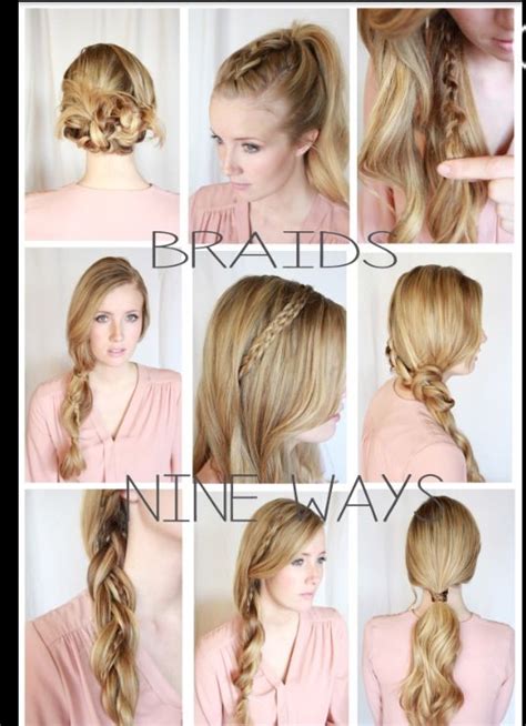 No matter your hair is long or short. Different ways to do your hair | Hair | Pinterest | Hair ...