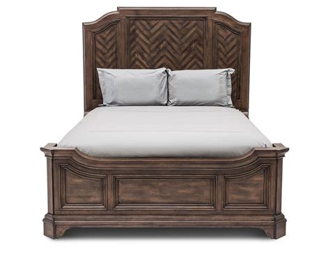 To communicate or ask something with the place, the. Theodore Panel Bed's timeless design features a handsome ...