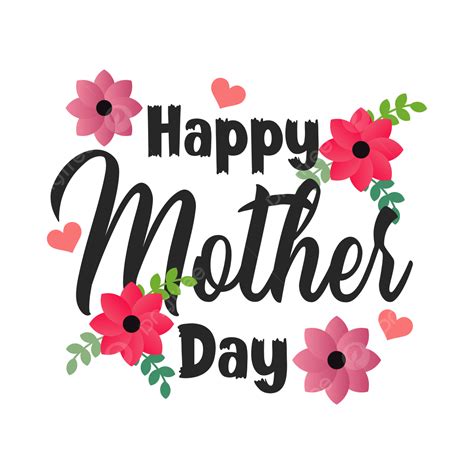 Happy Mother Day Vector Hd Images Happy Mothers Day Typography Design