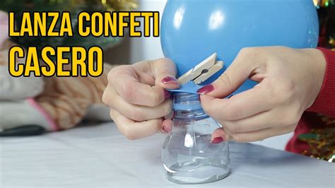 Cómo Hacer Un Lanza Confeti Para NiÑos Experimentos Sencillos Youtube