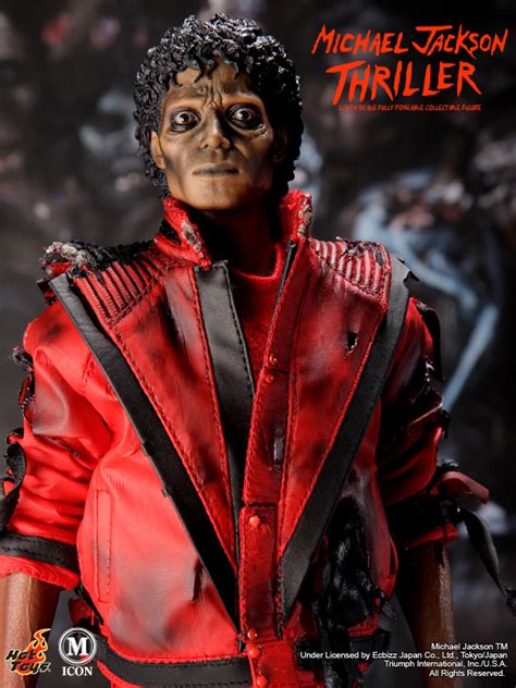 Hot Toys 12inch Michael Jackson Thriller 14 Toywiz And Toy Garden