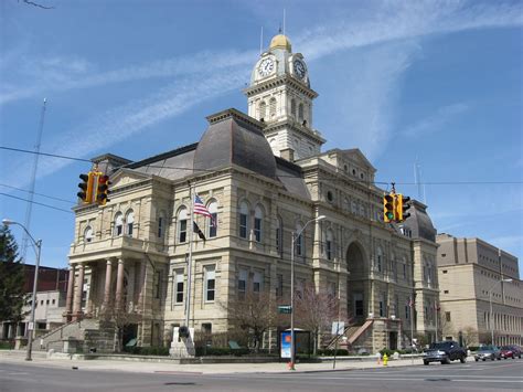 The Allen County Courthouse Is An Historic Courthouse Building Located At The Corner Of North