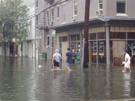Hoboken Residents Emerge From Homes To Check Out The Aftermath Of
