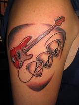 Photos of Tattoos Of Guitars For Guys