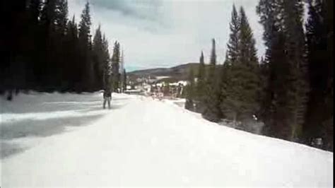 Winter Park Snowboarding On Mary Jane Trail Youtube