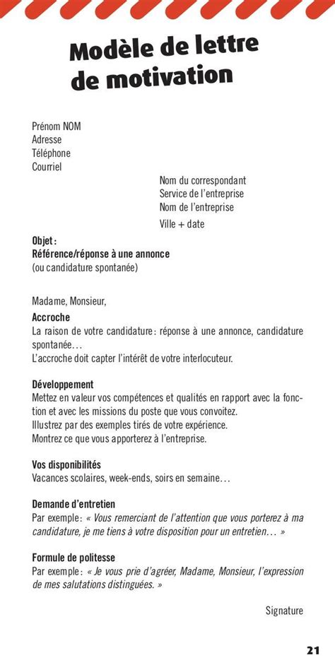 Comme pour le cv, la lettre de motivation, aujourd'hui, doit avoir une forme attrayante, et un design à la fois moderne et soigné. Formule de politesse lettre de motivation demande ...