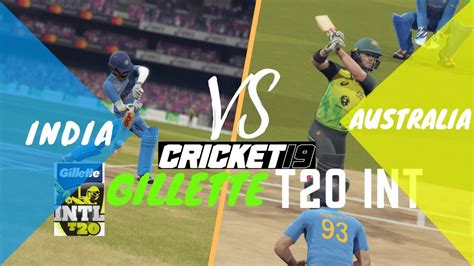 India are set 195 to win. Australia Vs India - T20 International - CRICKET 19 - Gameplay highlights - YouTube