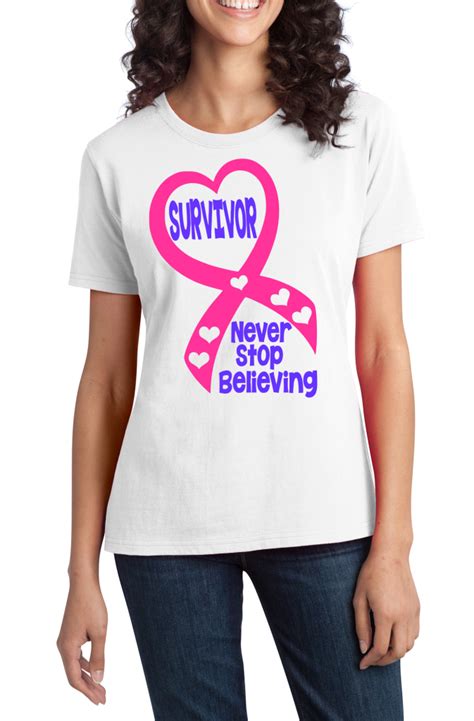 Survivor Breast Cancer Awareness T Shirt