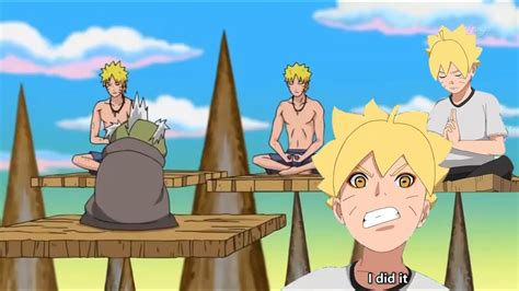 Boruto Belajar Sage Mode Bersama Naruto Di Gunung Myoboku YouTube